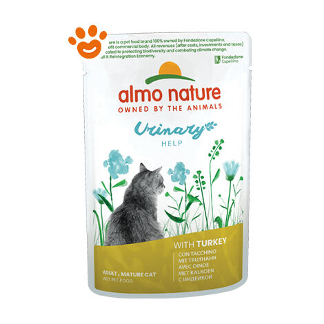 Almo Nature Gatto Functional Adult e Mature Urinary Help 70gr  Tacchino