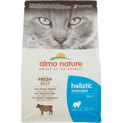 Almo Nature Gatto Holistic Sterilised Manzo 2 Kg