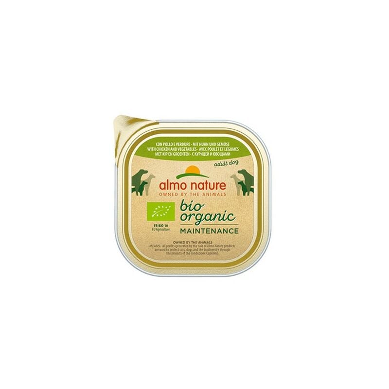 Almo Nature Cane Bio Patè Pollo e Verdure 100gr