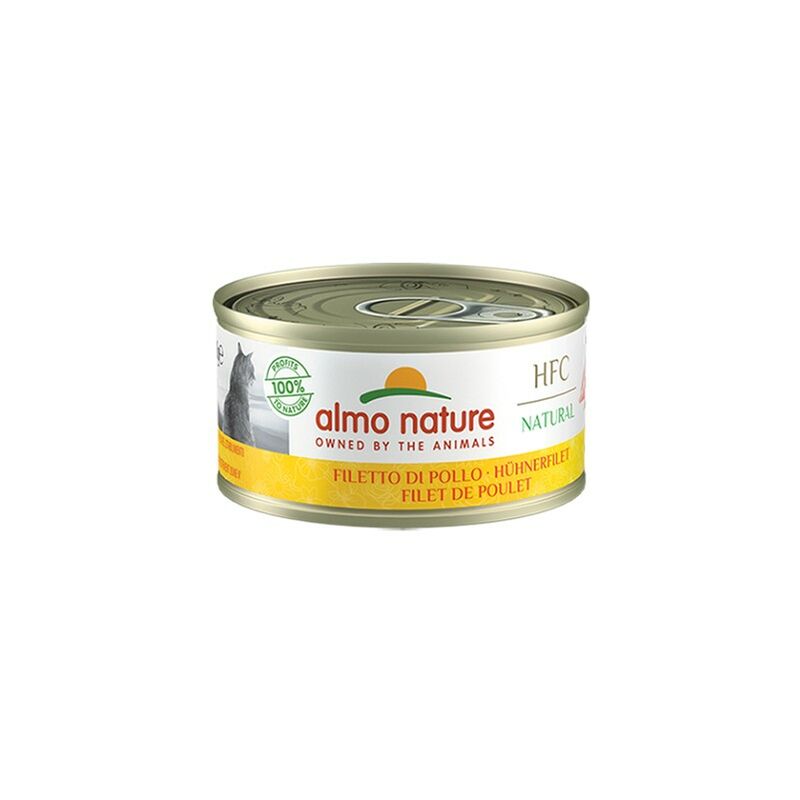 Hfc Natural per Gatto da 70 gr Filetto di Pollo - Almo Nature