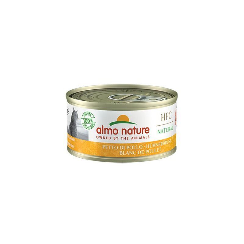 Hfc Natural per Gatto da 70 gr Petto di Pollo - Almo Nature