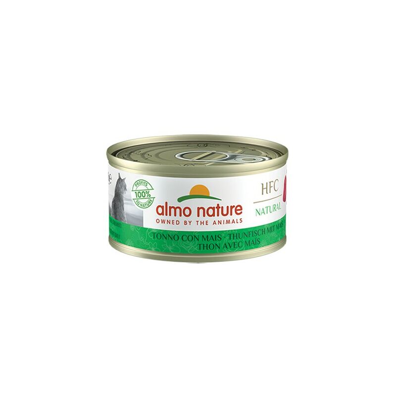 Hfc Natural per Gatto da 70 gr Tonno con Mais - Almo Nature