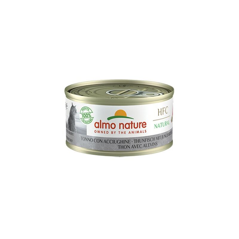 Hfc Natural per Gatto da 70 gr Tonno con Acciughine - Almo Nature