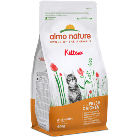 Almo Nature Holistic per Gatto Kitten con Pollo e Riso