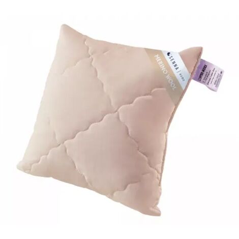 Almohada 40x40 LANA MERINO Senna Home Rosa