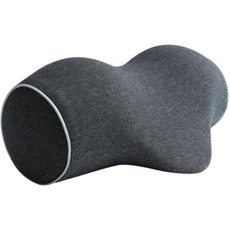 Almohada Cervical de Espuma Viscoelastica, Almohada Viscoelastica, Almohada Cervicales y Cuello, Portátil, Almohada Cervical para Soporte de Cuello, 28 x 16 x 9/11 cm