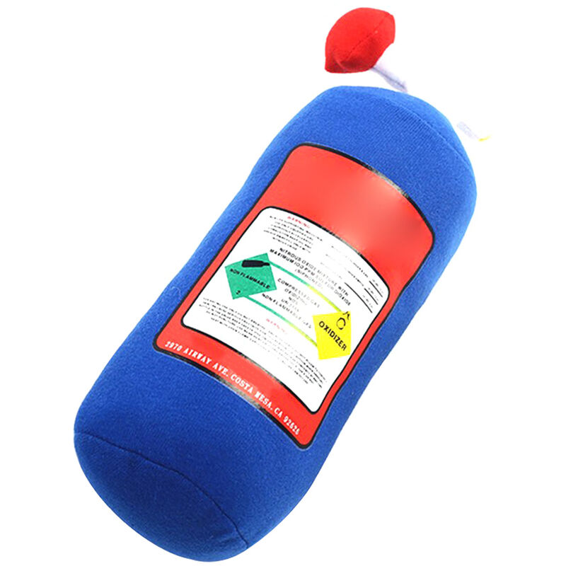 

Happyshop - NOS oxido nitroso botella almohada decoracion del coche reposacabezas cojin almohada de felpa creativa