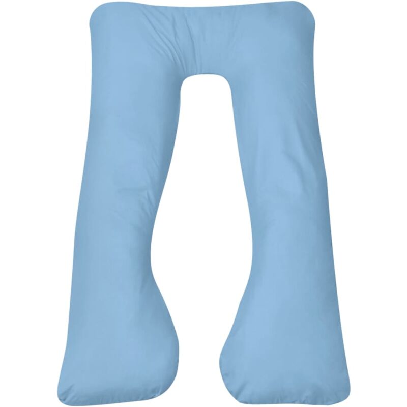 

vidaXL Almohada de Embarazo 90x145 cm Azul Claro - Azul