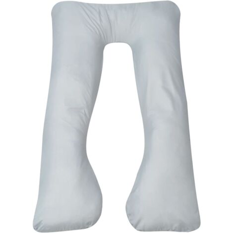 Almohada de embarazo gris 90x145 cm vidaXL