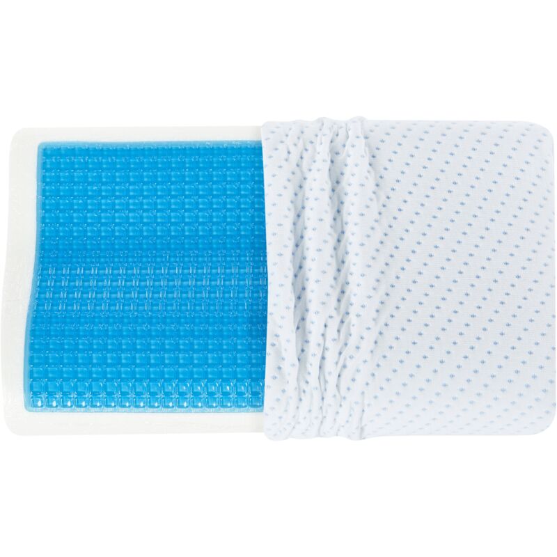 

Almohada de gel memory foam blanco 50x30 cm MOCO