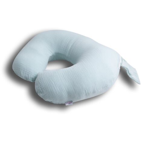 Almohada de posicionamiento, largo 150 muselina miniRELAX 33 menta