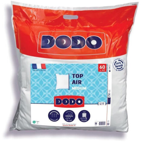 Almohada - DODO - MEDIUM TOP AIR - 60 x 60 cm - Blanco