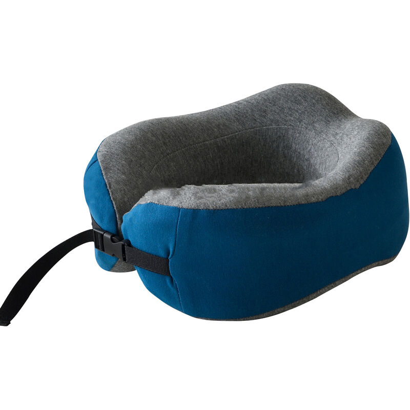 

Happyshopping - Almohada en forma de U Almohada de viaje de espuma viscoelastica Almohada de viaje para el cuello Almohada portatil de espuma