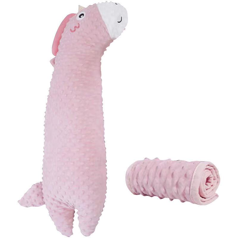 

Almohada para bebe Almohada de algodon Digestion suave Cojin para dormir Comodo y multifuncional Almohada comoda para el escape del bebe con conjunto