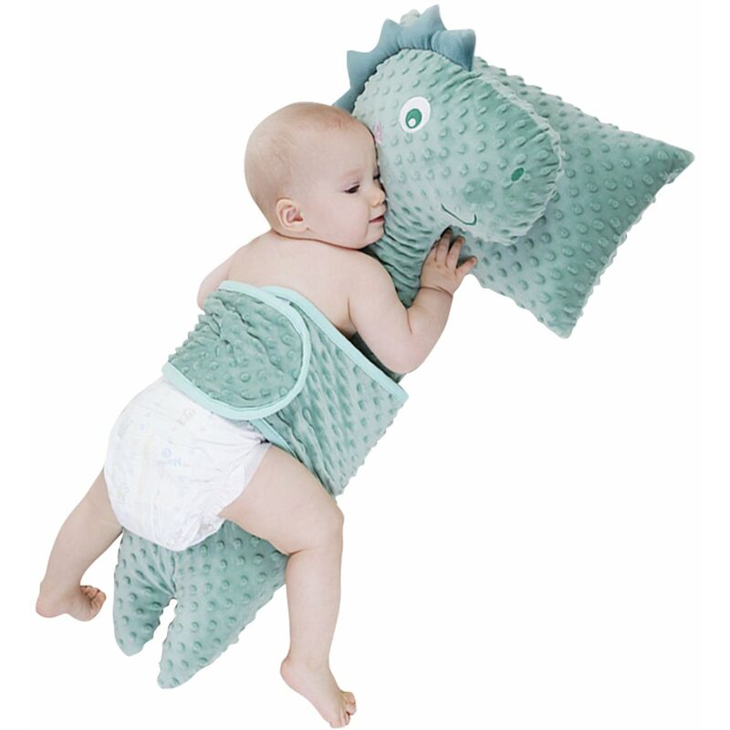 

Almohada para bebe Almohada de elevacion de algodon Cojin suave para dormir Digestion Comoda almohada multifuncional para el escape del bebe con