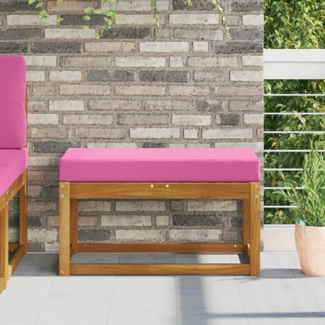 Almohada para el asiento Rosa 80 x 40 x 8 cm 100% Poliéster