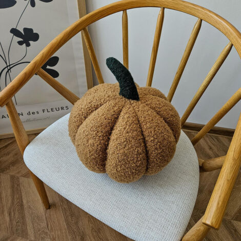 Almohada SOFT LOOP calabaza caramelo