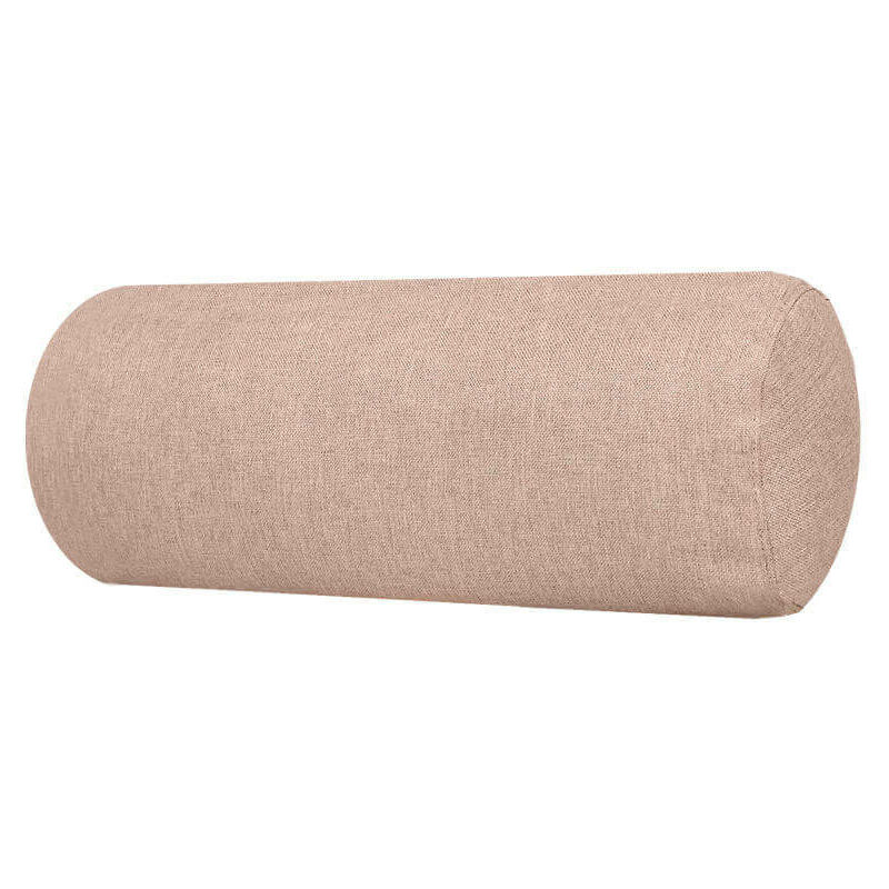 

Almohada rulo cojin decorativo de poliuretano firmeza alta | Beige - 45X20cm