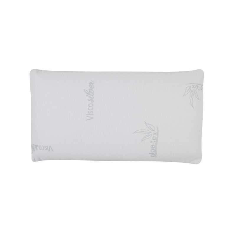 

Almohada de Viscoelástica Sylver | Doble Funda Poliéster con 1 Hilo de Plata | Tamaño 90 cm Tamaño - 90 cm