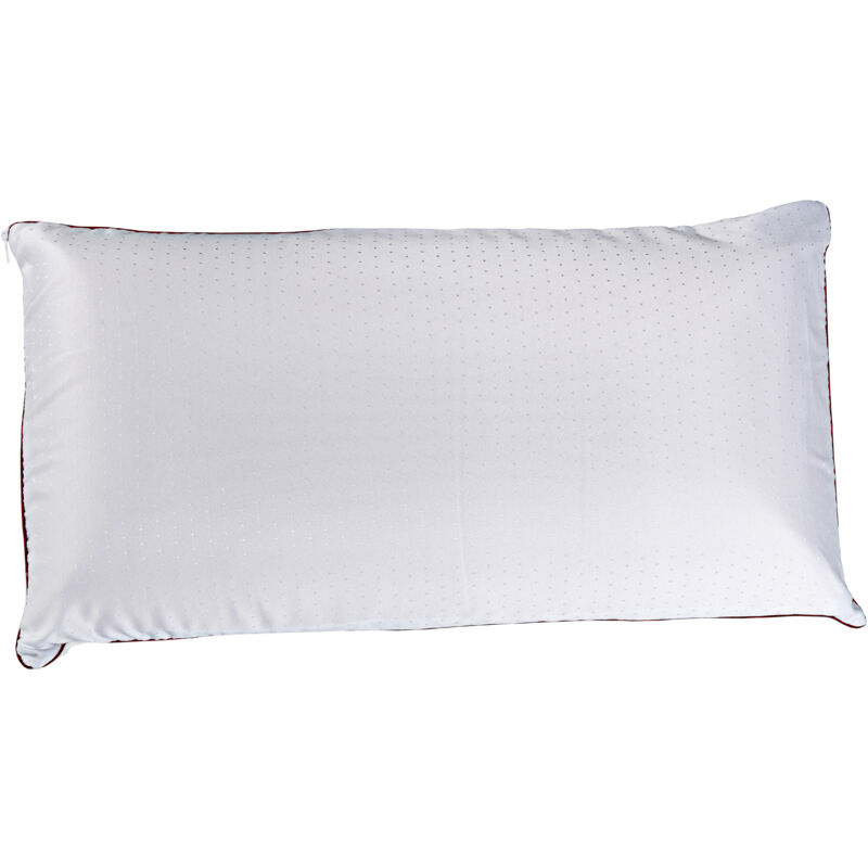 

I Almohada Viscoleástica I Firmeza alta I Funda microfibra lavable I Hipoalergénica I Malla 3D ultra ventilación I 105 cm I (Todas las medidas)