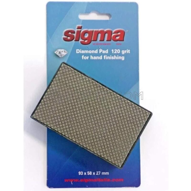 

ALMOHADILLA DE DIAMANTE PARA EL PULIDO Y ACABADO GRANO 120 72H1 - Sigma