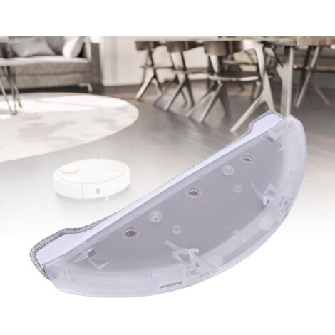 Almohadilla de fregado para aspiradoras robot EVE PLUS/MAXIMUM/CC – Resistente, de ABS/acero inoxidable, lavable/reutilizable, función húmeda/seca