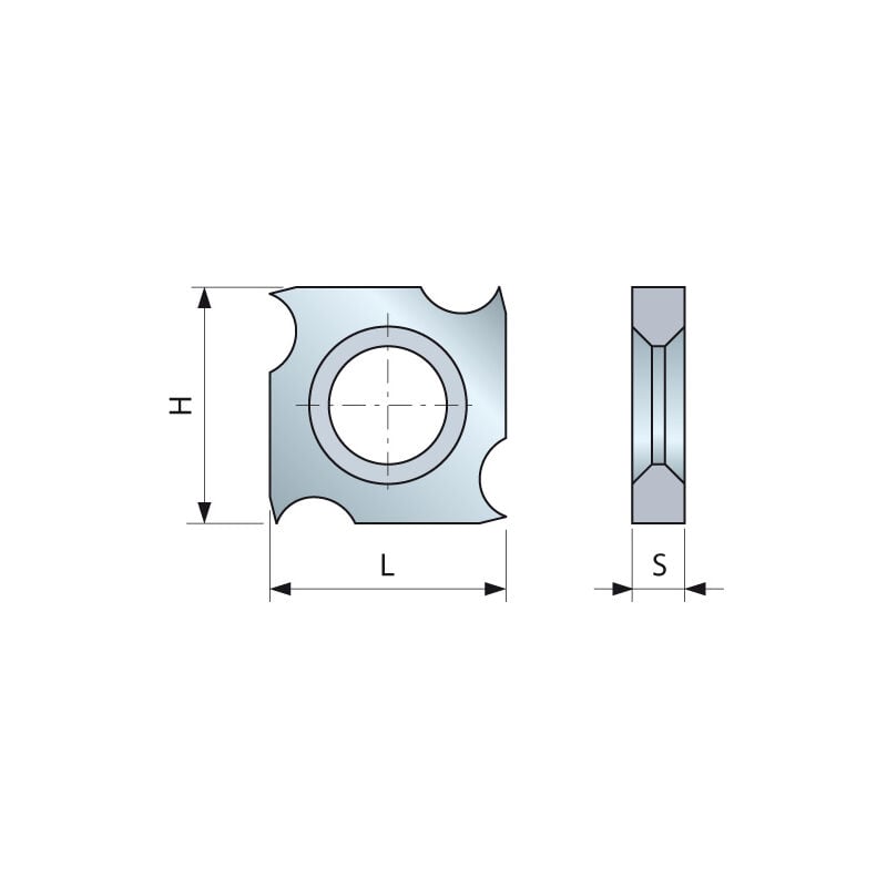 Almohadilla de gancho desechable 18x18x2.9 - F03FH02877 -CG03MAB310