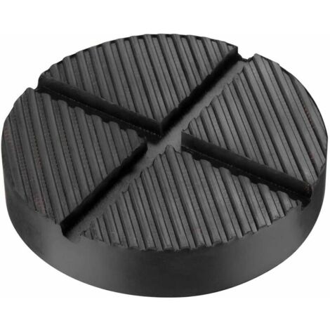 Almohadilla de goma para gato de coche Crediri con fibras especiales para gato de carretilla - Almohadilla de goma universal para gato de coche