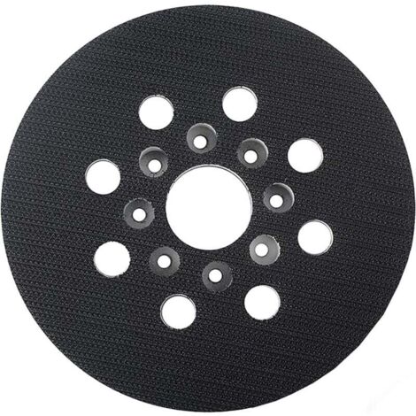 Almohadilla de lijado de 123 mm Compatible con Bosch PEX 220 A, GEX 125-1 AE, PEX 220 AE, Skil 7402/7490, 1 unidad