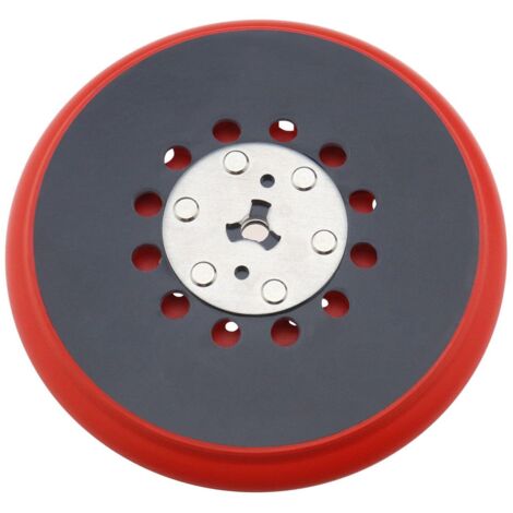 Almohadilla de lijado Lord of the Tools compatible con Bosch Get 75-150 GEX 34-150 GEX 40-150. Almohadilla autoadhesiva de 150 mm con 72 orificios. Reemplaza la pieza original 2608900007.