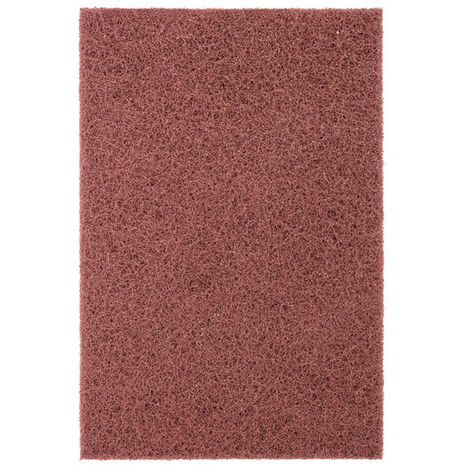 Almohadilla de mano POLINOX L224xW154mm fine 280 rojo-marrón HORSE