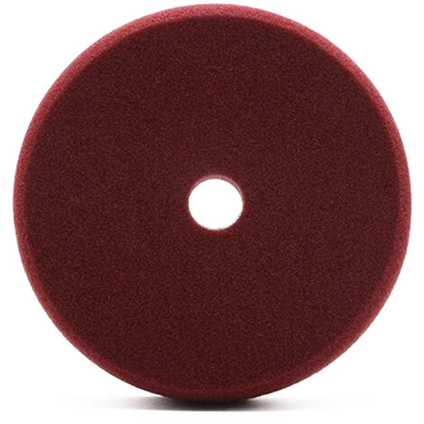 almohadilla de pulido de 15 cm, esponja de pulido para coches, yates, arañazos moderados, oxidación, eliminación de defectos, pulimento rojo medio