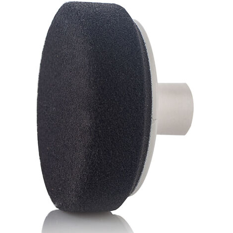 Almohadilla de pulido suave de 80 mm para rosca M14, esponja, disco de pulido, negro ABW