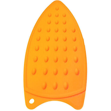 Almohadilla de silicona multiusos para apoyar la plancha, para tabla de planchar, alfombrilla resistente al calor, almohadilla de silicona resistente al calor para apoyar la plancha, naranja
