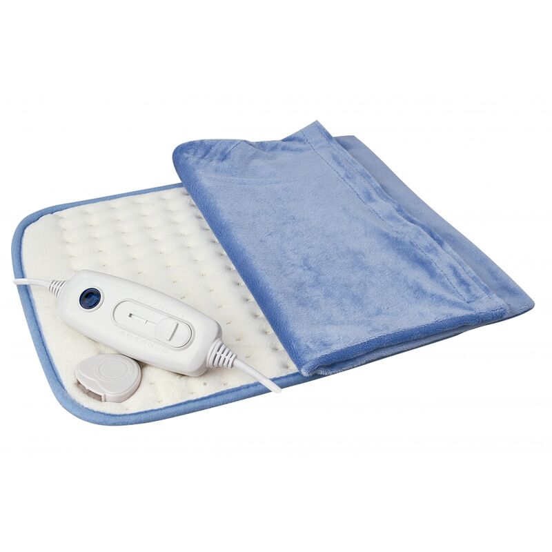 

Almohadilla eléctrica | 40x30 cm | 6 niveles de calor | Apagado automático | Funda azul | Mobiclinic