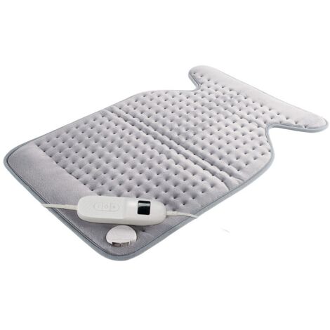 Almohadilla elect.vellon gris 100w 63x42cm 9niveles apagado automático desmontable y lavable