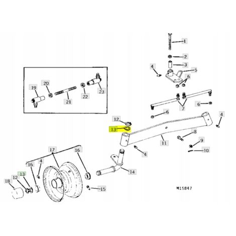 Almohadilla John Deere (M41361)