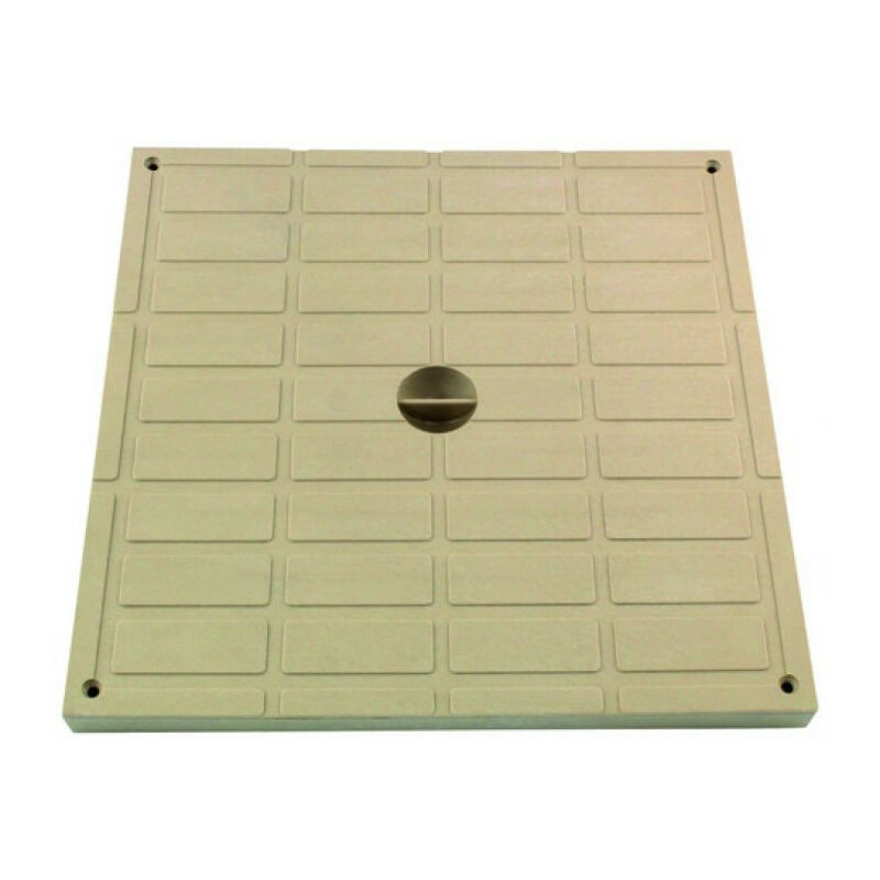 

cubierta pluvial ligera 40 x 40 cm arena polipropileno - Interplast