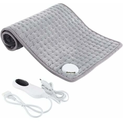 Almohadilla térmica eléctrica, almohadilla térmica con apagado automático, manta térmica con 10 configuraciones de temperatura.