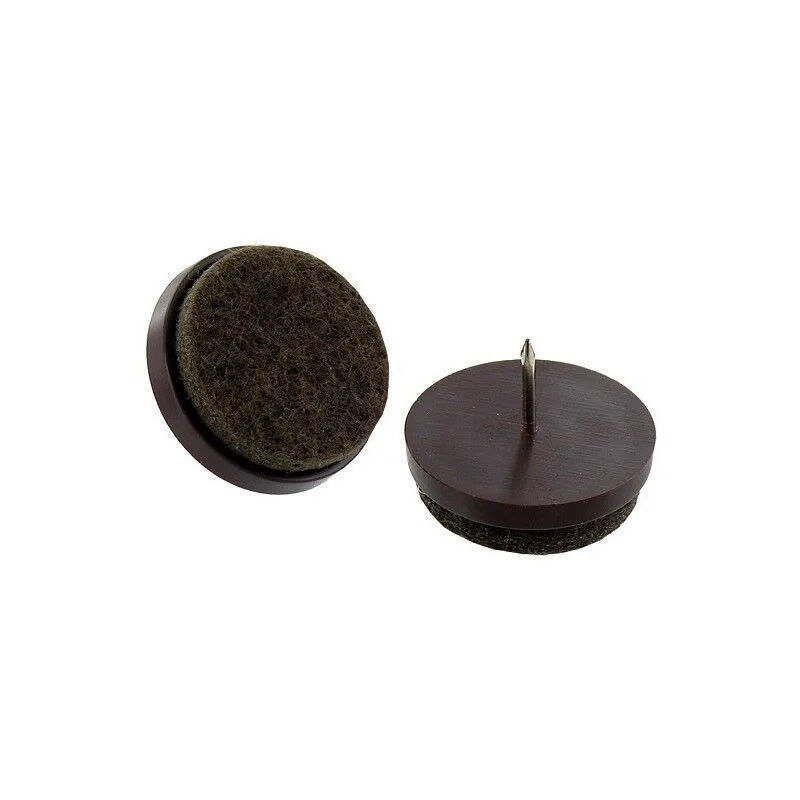

Vynex - Clavadora de fieltro marrón para muebles, 22 mm, 4 piezas