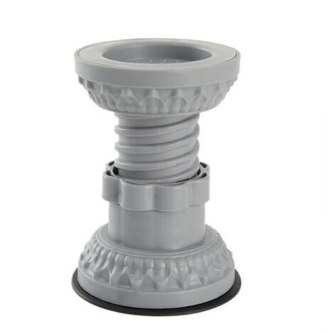 Almohadillas de goma ajustables para pies de 4 piezas para lavadoras, alfombrilla antivibración, pie antivibración universal