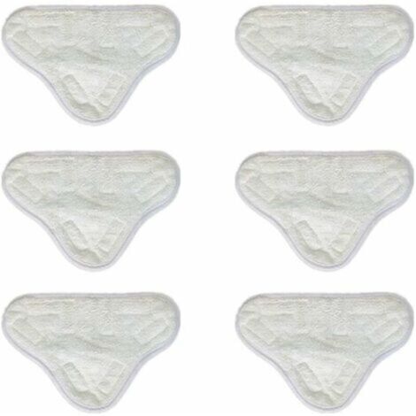 almohadillas de microfibra de repuesto para mopa de vapor, compatibles con H2O X5 H2O lavables