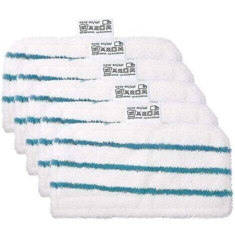 almohadillas de microfibra lavables para mopas de vapor Black & Decker
