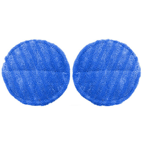 Almohadillas de pulido para la fregona eléctrica Heckermann MR-008, color azul.