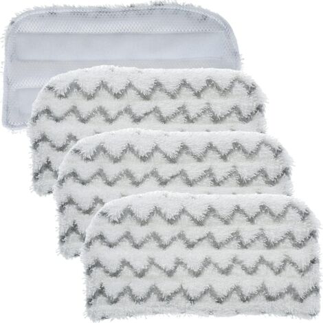 Almohadillas de repuesto lavables de microfibra, aptas para las fregonas de vapor Shark S1000, S1000A, S1000C, S1000WM y S1001C.