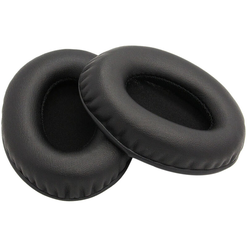 

Almohadillas de repuesto para Monster Beats Studio / Beats Studio 1.0, almohadillas de esponja, cubierta suave, 2 piezas, Negro, 2PCS