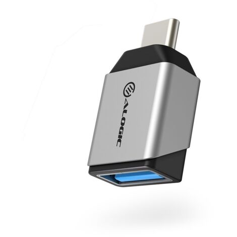 Alogic Adapter USB-C Ultra Mini - USB-A grau (ULCAMN-SGR)