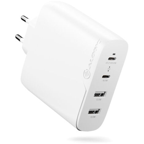 ALOGIC Cargador MacBook Pro, Cargador USB C de 100 W con tecnología GaNFast, Power Delivery 3.0, para MacBook Pro, Air, M1 Mac, XPS, iPad Pro, iPhone 12 Pro, Galaxy etc.