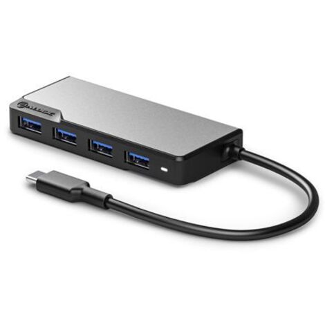 Alogic Fusion Swift USB-C 4-Port Hub Space Gray
