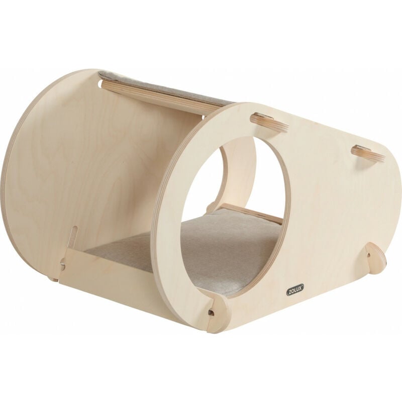 

Zolux - Alojamiento para gatos 3, tamaño 48 x 31,5 x 28 cm para gatos